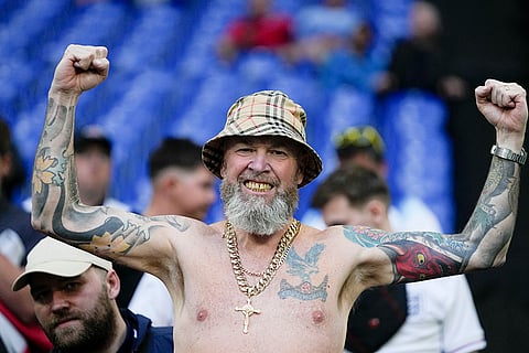 England fan during SER vs ENG match